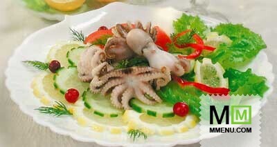 Осьминоги с лимоном Осьминоги с лимоном