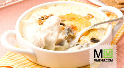 Курица, запеченная с шампиньонами Курица, запеченная с шампиньонами