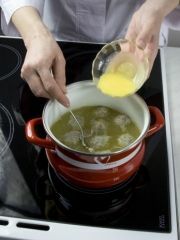 Приготовление блюда по рецепту - Арганак (куриный бульон с фрикадельками из оленины). Шаг 5