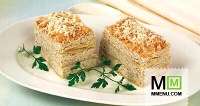 Торт с грибным кремом Торт с грибным кремом