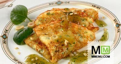 Блинчики с зеленью Блинчики с зеленью