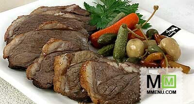 Баранина с овощами Баранина с овощами