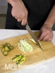 Приготовление блюда по рецепту - Картофельный салат с капустой. Шаг 1