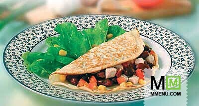 Блинчики с овощами Блинчики с овощами