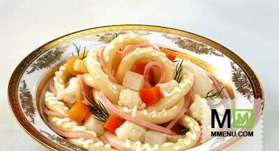 Салат с макаронами «Датский» Салат с макаронами «Датский»