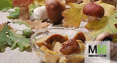Белые маринованные грибы Белые маринованные грибы