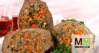 Печень фаршированная Печень фаршированная