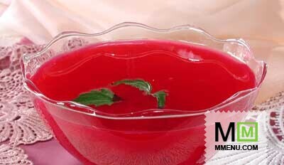 Кисель из пареной калины Кисель из пареной калины