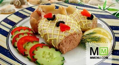 Кальмары фаршированные (3) Кальмары фаршированные (3)