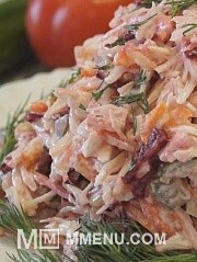 Приготовление блюда по рецепту - Салат "Бюджетный". Ооочень Вкусно, Просто и Недорого!. Шаг 1