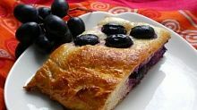 Рецепт - Пирог с черным виноградом