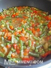 Приготовление блюда по рецепту -  Фрикадельки с овощным рагу.. Шаг 5