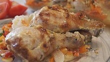 Рецепт - Сочная Курочка на Капустной подушке. Просто, Быстро и Очень Вкусно! 