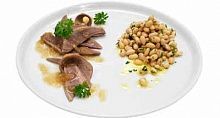 Рецепт - Язык под фруктовым соусом