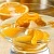 Апельсиновый десерт в молочном соусе с карамелью