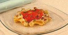 Рецепт - Кабачки, тушенные с помидорами