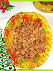 Приготовление блюда по рецепту - Новогодний салат "Разноцветные шары". Шаг 3
