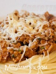 Приготовление блюда по рецепту - Спагетти под соусом а ля Болоньезе. Шаг 14