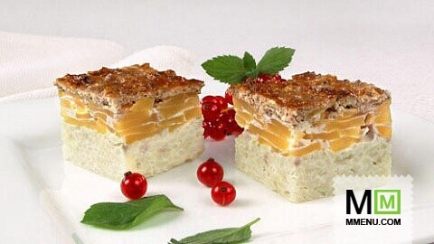 Тыква запеченная с рисом Тыква запеченная с рисом