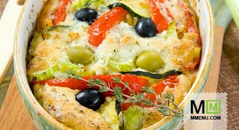 Тортилья с сыром и оливками