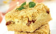 Рецепт - Пирог с творогом и финиками