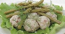 Рецепт - Клецки из лангуста