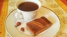 Рецепт - Банановый пирог-перевёртыш с мёдом