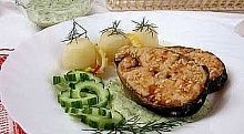Рецепт - Лосось с фенхельным соусом