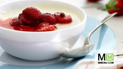 Греческая йогуртовая panna cotta