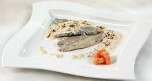 Рецепт - Камбала под соусом из креветок