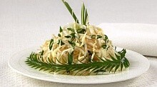 Рецепт - Салат из сельдерея и зеленого лука
