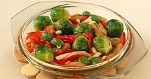 Рецепт - Жаркое из курицы с брюссельской капустой