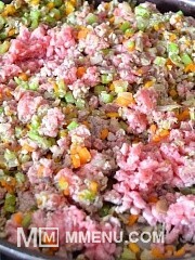 Приготовление блюда по рецепту - Лазанья из капусты с мясом и грибами. Шаг 2