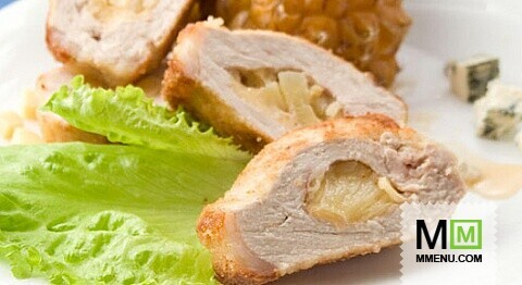Кармашки из свинины с ананасами Кармашки из свинины с ананасами