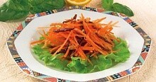 Рецепт - Морковный салат с финиками