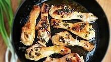 Рецепт - Куриные голени в имбирном маринаде
