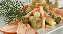 Рецепт - Салат с копченой курицей (2)
