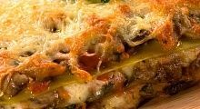 Рецепт - Лазанья с грибами