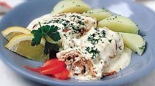 Рецепт - Рыба, тушенная с майонезом