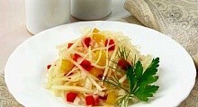 Рецепт - Салат со свежей капустой