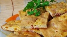 Рецепт - Закуска с колбасой и сыром