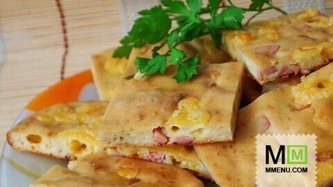 Закуска с колбасой и сыром