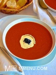 Приготовление блюда по рецепту - Томатный суп “Кровавая Мэри”. Шаг 7