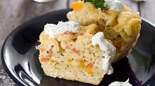 Рецепт - Запеканка из макарон с овощами