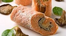 Рецепт - Рулетики рыбные с вешенками