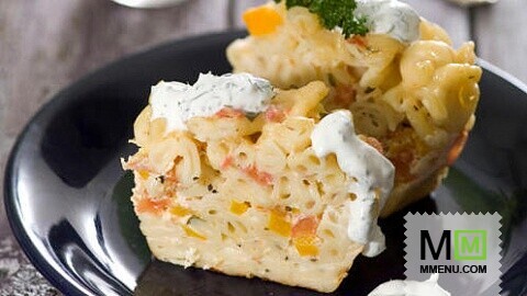 Запеканка из макарон с овощами Запеканка из макарон с овощами