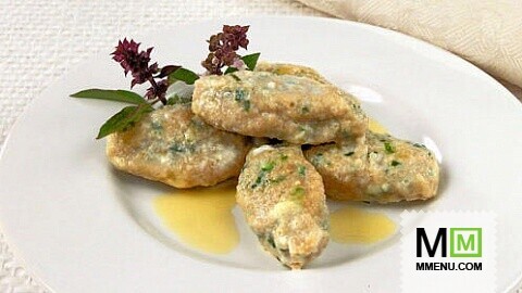 Клецки яичные с зеленым луком Клецки яичные с зеленым луком