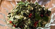 Рецепт - Пхали из шпината с грецкими орехами