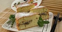 Рецепт - Пирог бисквитный с начинкой