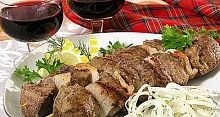 Рецепт - Печень на шпажках